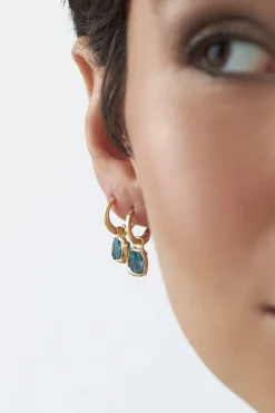 Dipua Acessórios de Design: Argola Urano em Tom Dourado