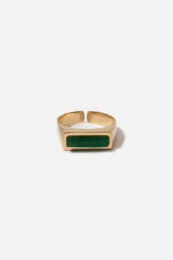 Dipua Anel Aura: Detalhe Dourado que Encanta