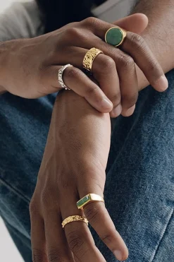 Dipua Anel Bold em - Presença Impressionante com Charme Sutil