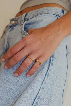 Dipua Anel Nano Banhado a - Design Moderno e Presença Autêntica