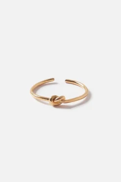 Dipua Anel Tie Banhado a - Design Minimalista com Toque de Modernidade