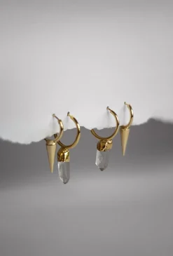 Dipua Argola Kriso em Ouro - Beleza com um Toque Contemporâneo
