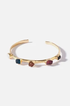 Dipua Bracelete Astral Dourado: Estilo Celestial