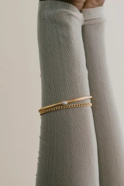 Dipua Bracelete Luna Banhado a : Charme Lunar