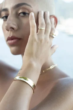 Dipua Bracelete Paris Ouro