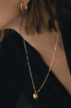 Dipua Colar Cleo Médio Banhado a - Estilo Moderno e Feminino em Cada Detalhe