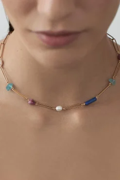 Dipua Colar Colors Dourado