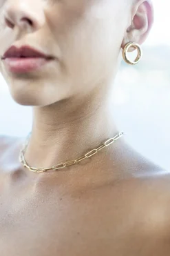 Dipua Colar Jay Banhado a Ouro - Estilo Urbano com Toque Moderno