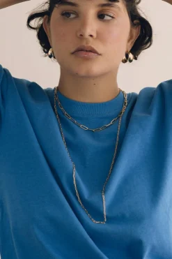 Dipua Colar Jay Banhado a Ouro - Estilo Urbano com Toque Moderno