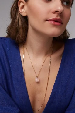 Dipua Colar Kiara Curto: Charme Prateado em Alta