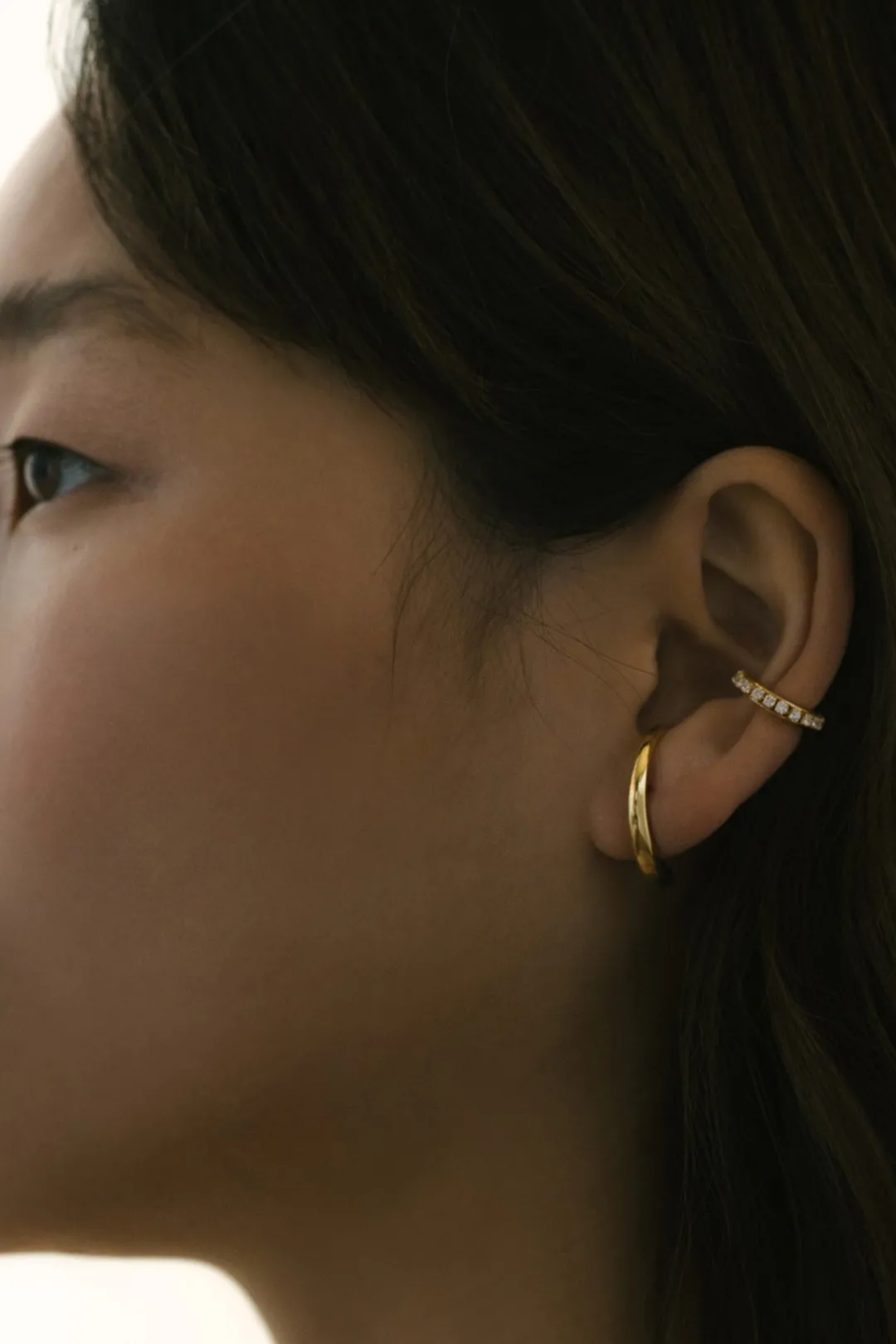 Dipua Ear Cuff Nubia Banhado a - Modernidade e Estilo Original