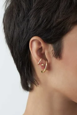 Dipua Ear Cuff Slim Banhado a - Modernidade e Estilo em Uma Peça