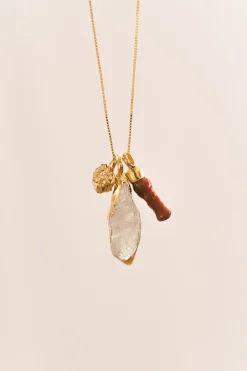 Dipua Pingente Ava em Ouro - Delicadeza com um Toque Moderno