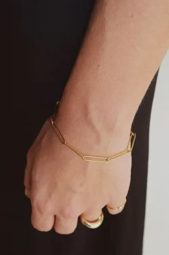 Dipua Pulseira Bold Dourado