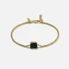 Dipua Pulseira Tuna Banhada a Ouro - Estilo que Circula em Torno do Pulso