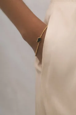Dipua Pulseira Tuna Banhada a Ouro - Estilo que Circula em Torno do Pulso